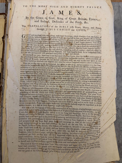 1795 Massive Antique Oxford Holy Bible With Apocrypha Museum Size