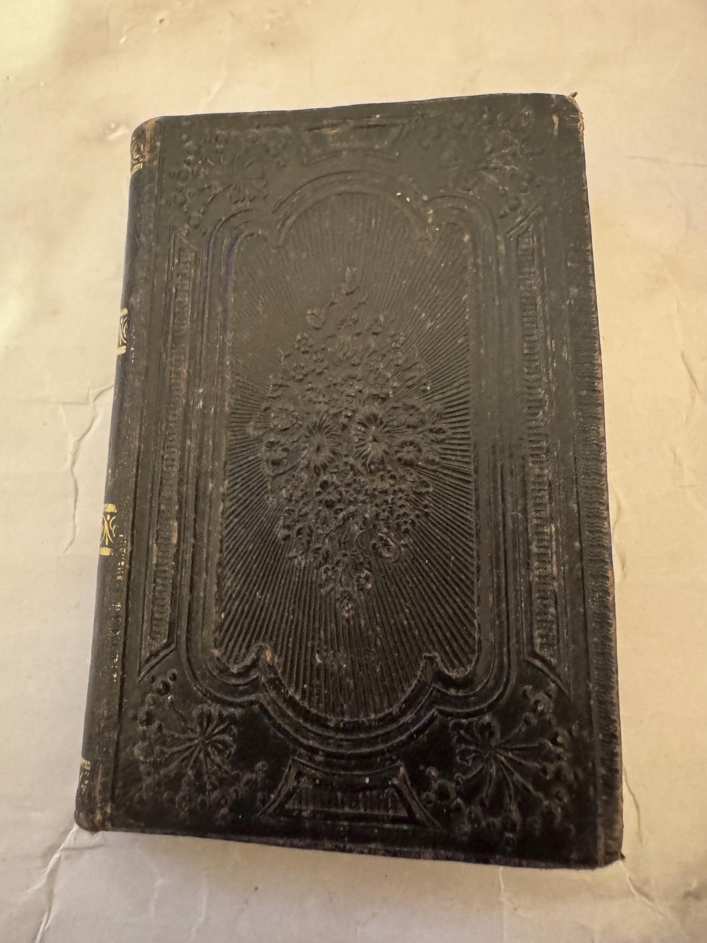 1887 Miniature Spanish Catholic Devotional | Regalo a la Virgen Santísima de Ujué - Ref x724