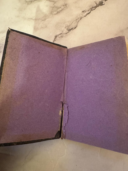 1887 Miniature Spanish Catholic Devotional | Regalo a la Virgen Santísima de Ujué - Ref x724