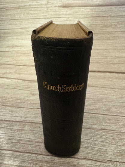 c1880 Holy Bible New Testament Book of Common Prayer Brass Clasp Oxford Press - Ref x719