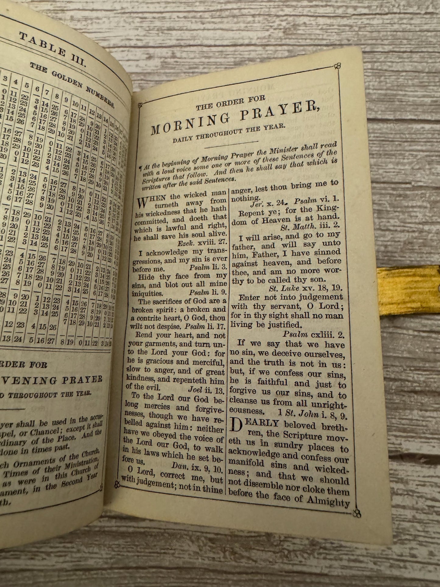 c1880 Holy Bible New Testament Book of Common Prayer Brass Clasp Oxford Press - Ref x719