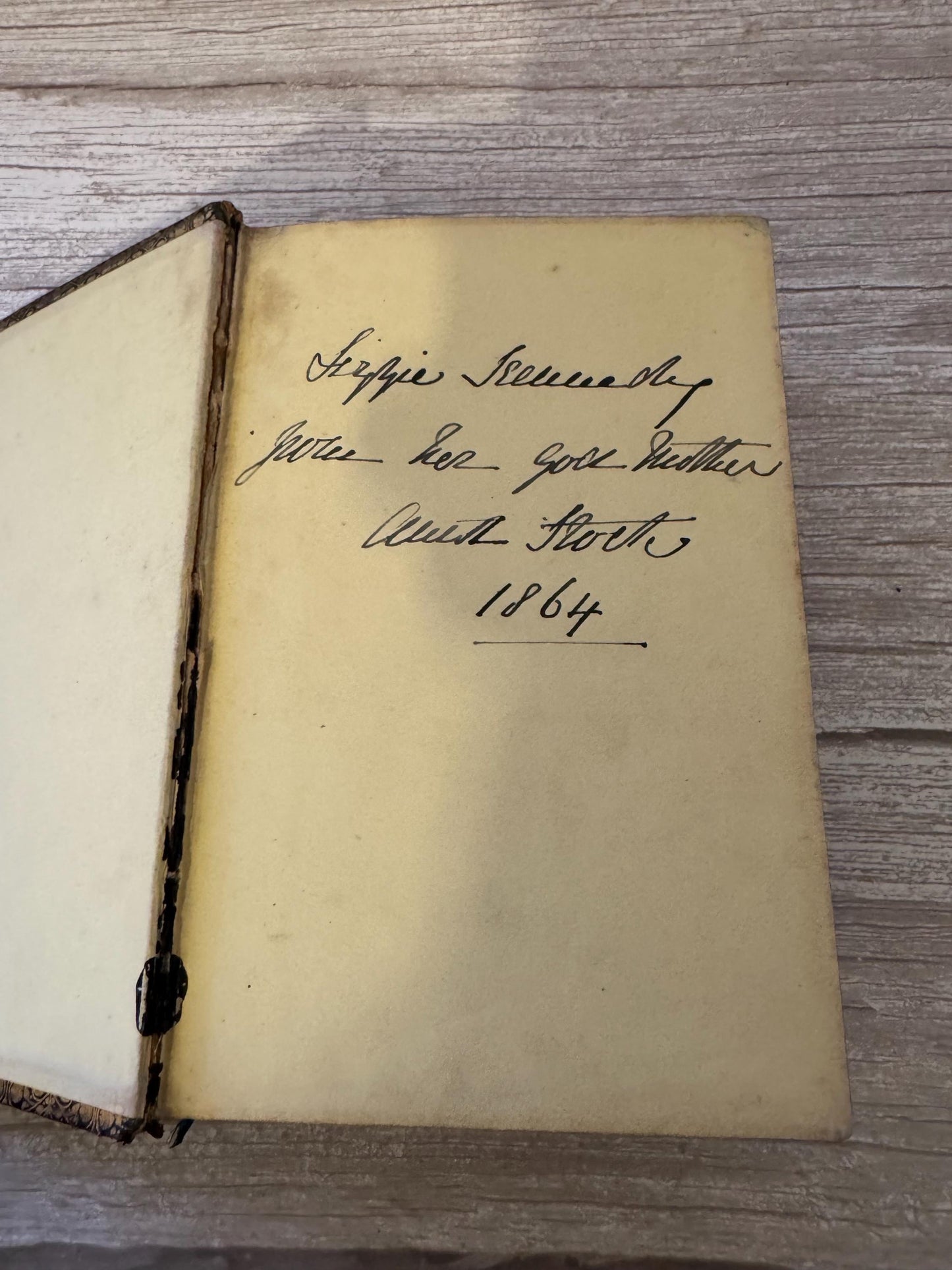 Antique 1850 Illustrated Oriental Bible with Maps - Ref x717