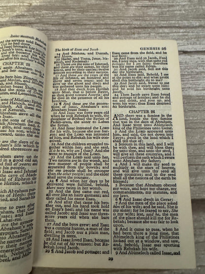 1953 Oxford Miniature Coronation Bible – Queen Elizabeth II Ruby 32mo with Original Box - Ref x713