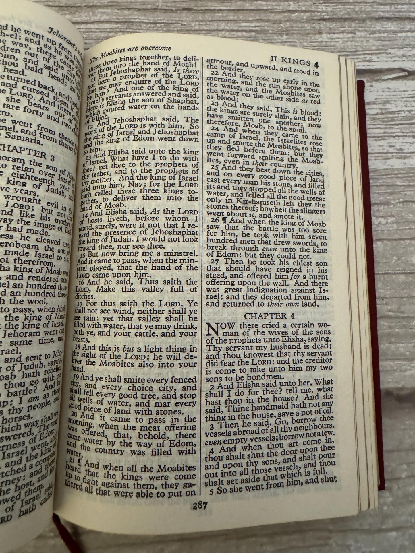 1953 Oxford Miniature Coronation Bible – Queen Elizabeth II Ruby 32mo with Original Box - Ref x713