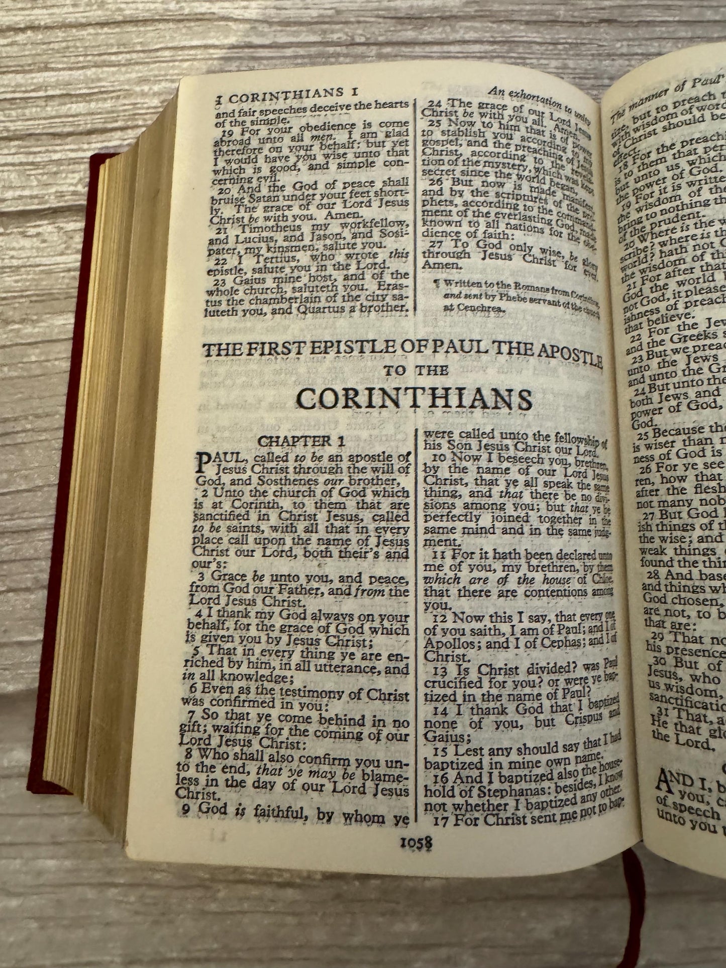 1953 Oxford Miniature Coronation Bible – Queen Elizabeth II Ruby 32mo with Original Box - Ref x713