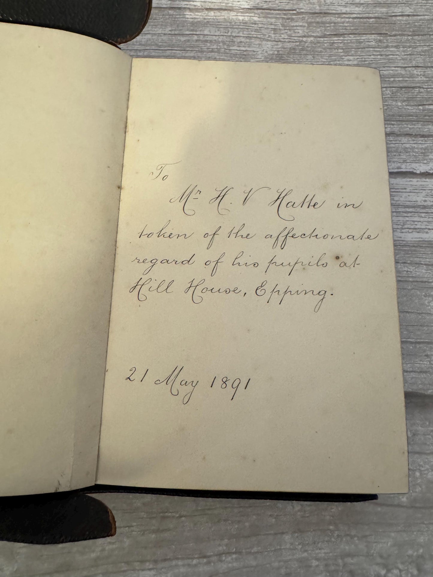 1891 Antique Oxford Holy Bible Yapp Binding Victorian Leather Reference Bible With Maps - Ref x709