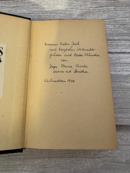 1950 German Luther Bible Martin Luther Holy Bible - Ref x707