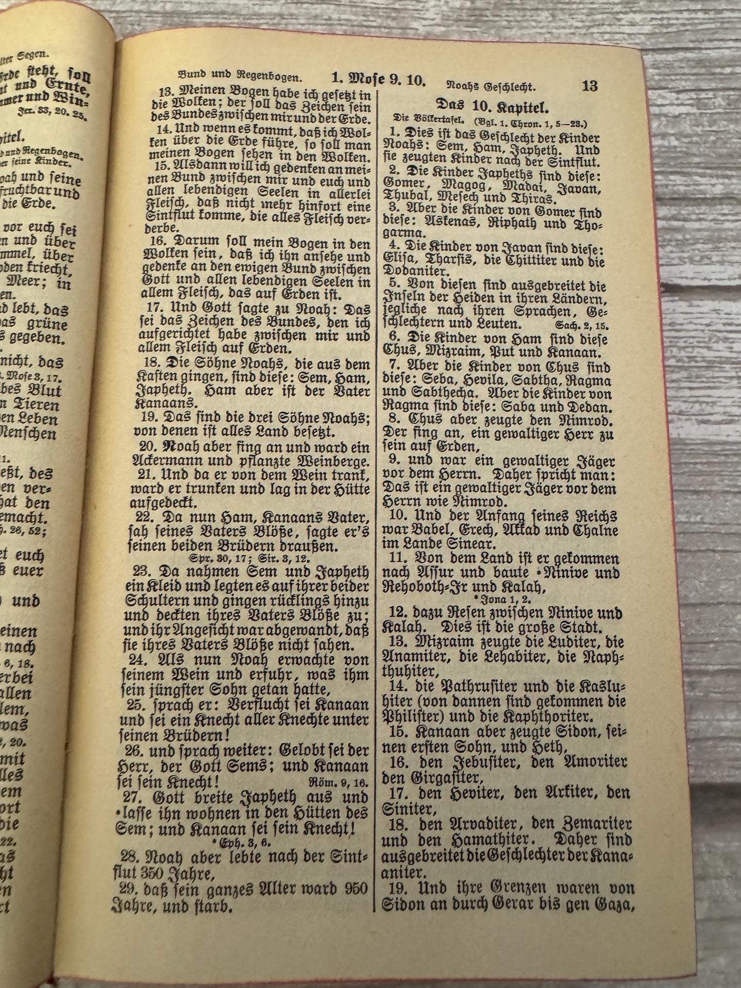 1950 German Luther Bible Martin Luther Holy Bible - Ref x707