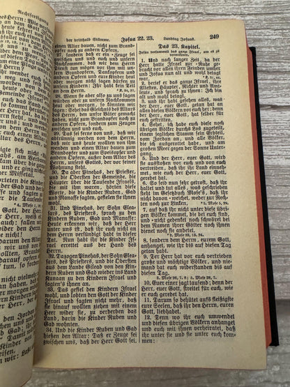 1950 German Luther Bible Martin Luther Holy Bible - Ref x707