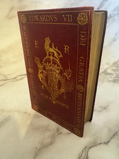 1905 Holy Bible KJV Miniature Leather Bound Bible SPCK Eyre & Spottiswoode Antique Pocket Bible - Ref X679
