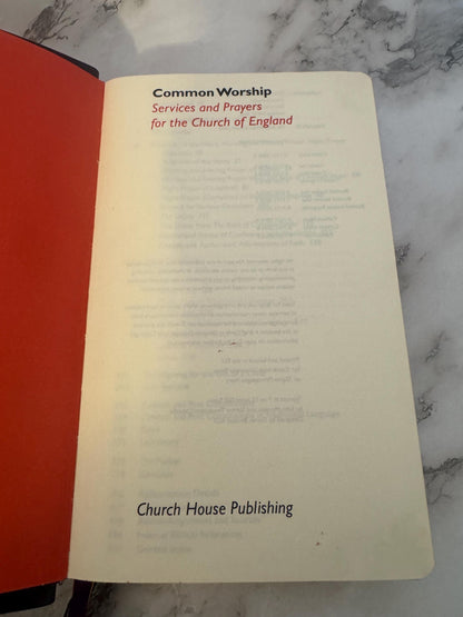 2000 Common Worship Services and Prayers for the Church of England Prayer Book Anglican Worship Hardcover - Ref X678