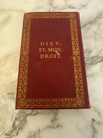 1905 Holy Bible KJV Miniature Leather Bound Bible SPCK Eyre & Spottiswoode Antique Pocket Bible - Ref X679