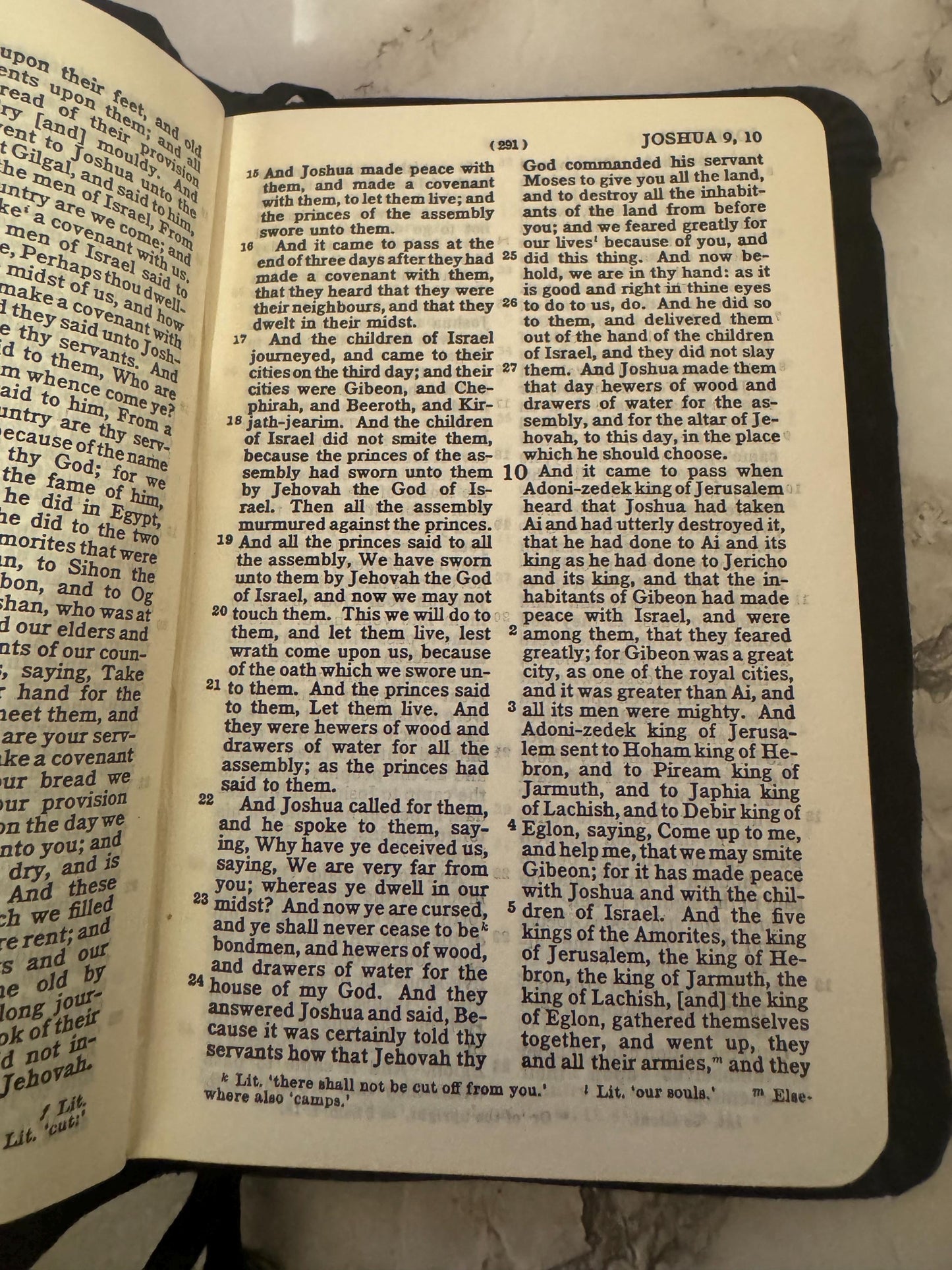 1949 Vintage Holy Bible | J.N. Darby Translation | Pocket Bible - Ref X674