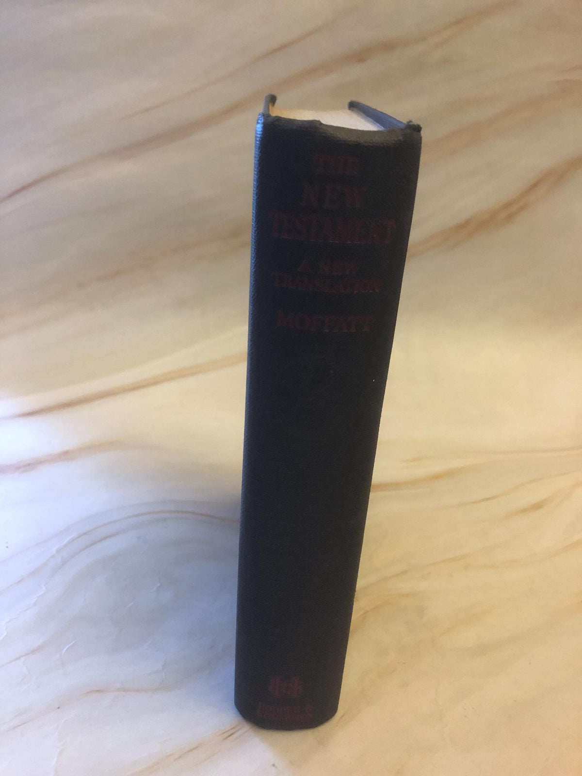 1941 Moffatt Bible New Translation Vintage Bible Christian Bible Rare Edition - (Ref x426)