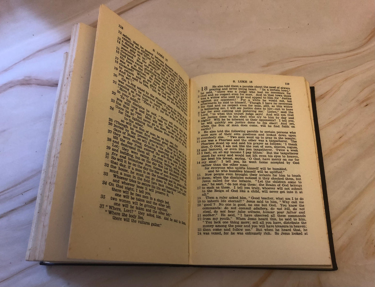 1941 Moffatt Bible New Translation Vintage Bible Christian Bible Rare Edition - (Ref x426)