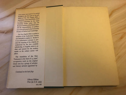 1961 New English Bible New Testament Vintage Pocket Bible Christian Book - (Ref x419)