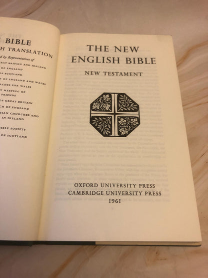 1961 New English Bible New Testament Vintage Pocket Bible Christian Book - (Ref x419)