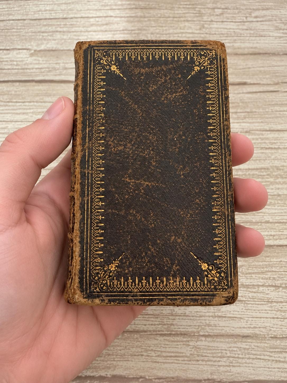 1849 Antique Book of Common Prayer Psalms of David Oxford Victorian Prayer Book - Ref x762