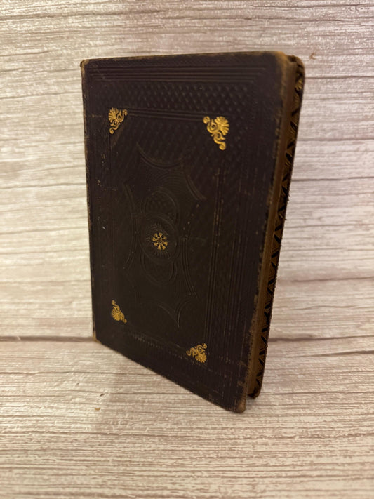 c.1860s Antique John Wesley Hymn Book Wesley’s Hymns Methodist Victorian - Ref x759
