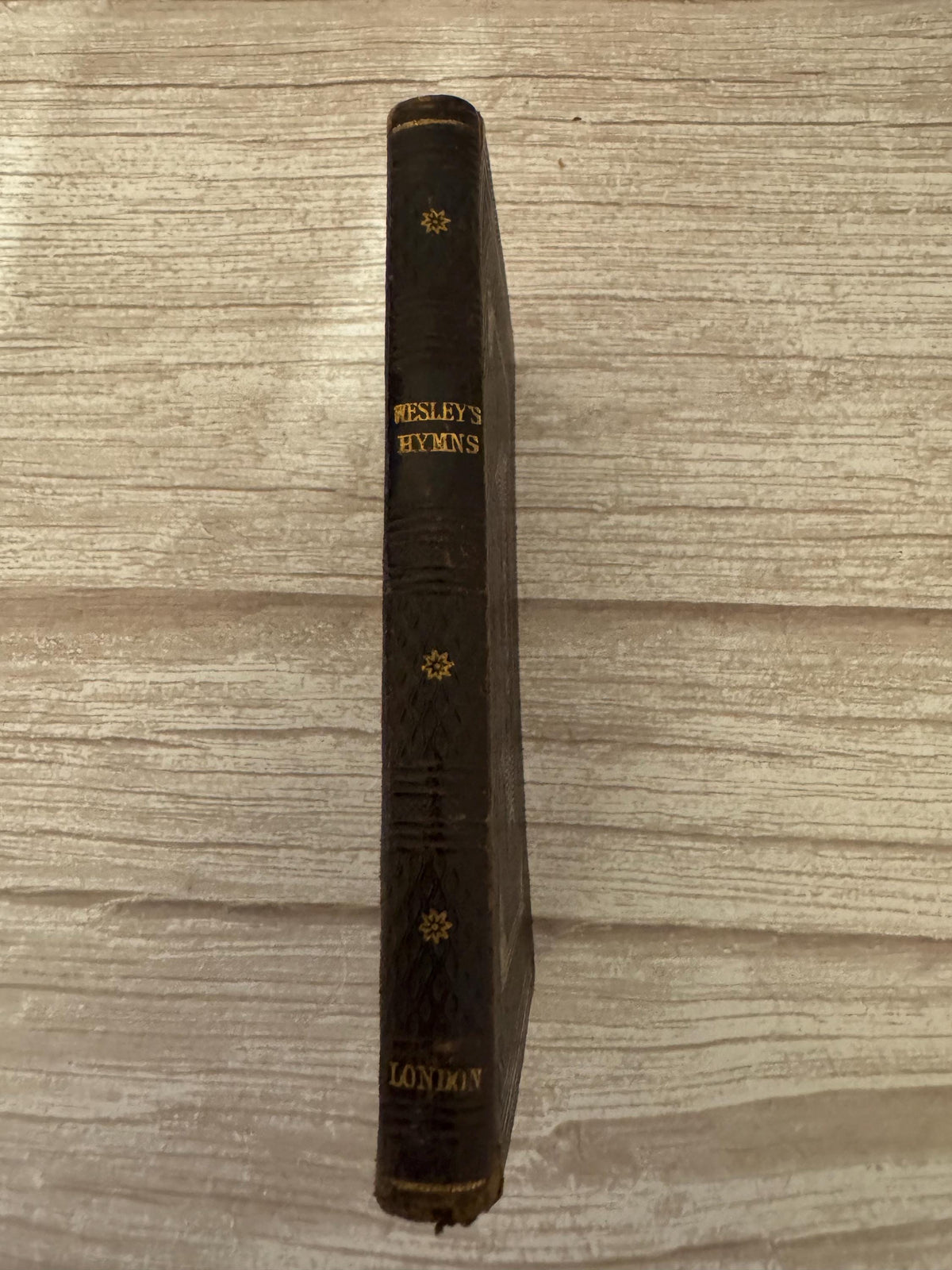 c.1860s Antique John Wesley Hymn Book Wesley’s Hymns Methodist Victorian - Ref x759