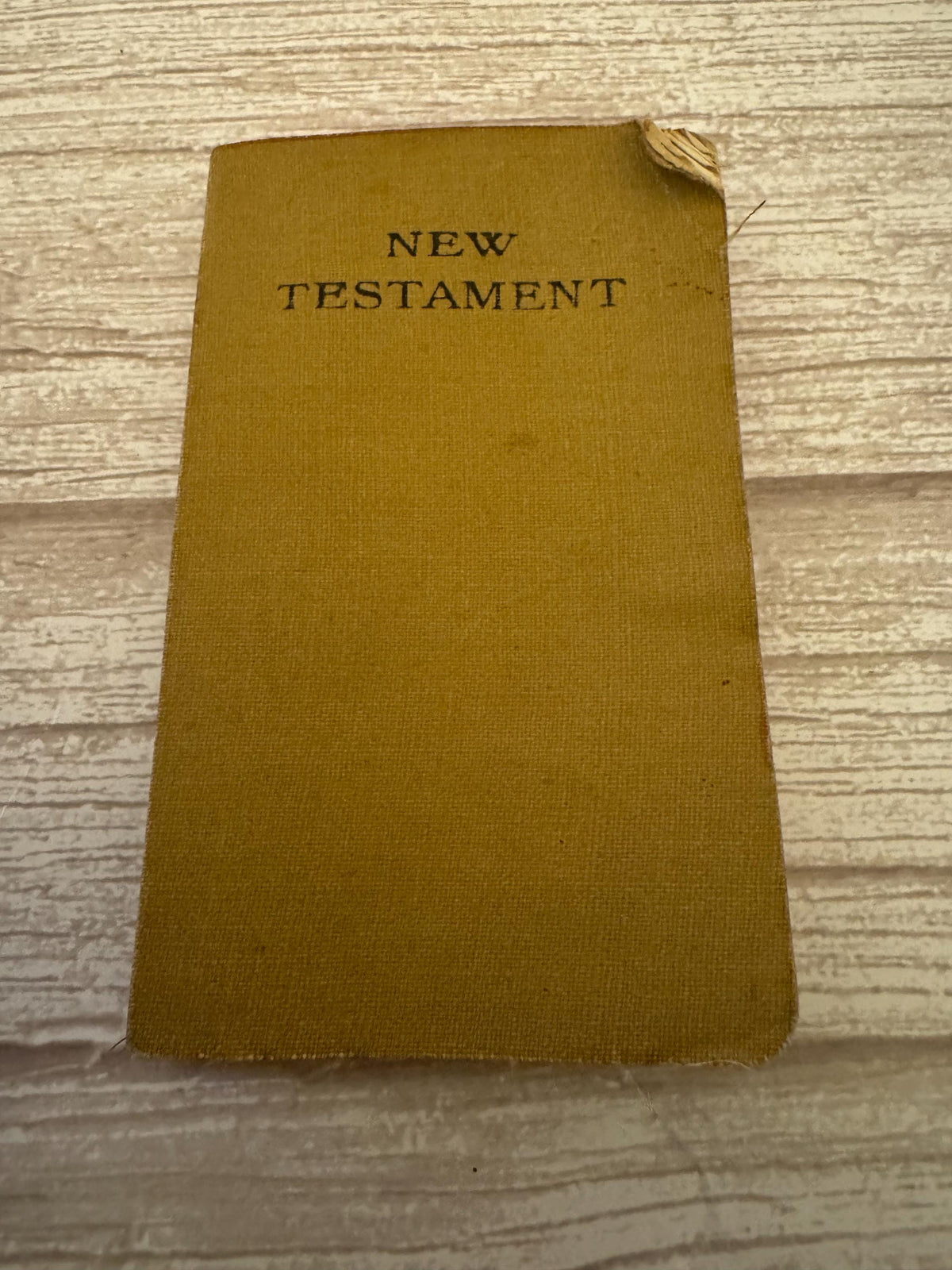 1918 WWI Pocket New Testament Bible Oxford British & Foreign Bible Society - Ref x757