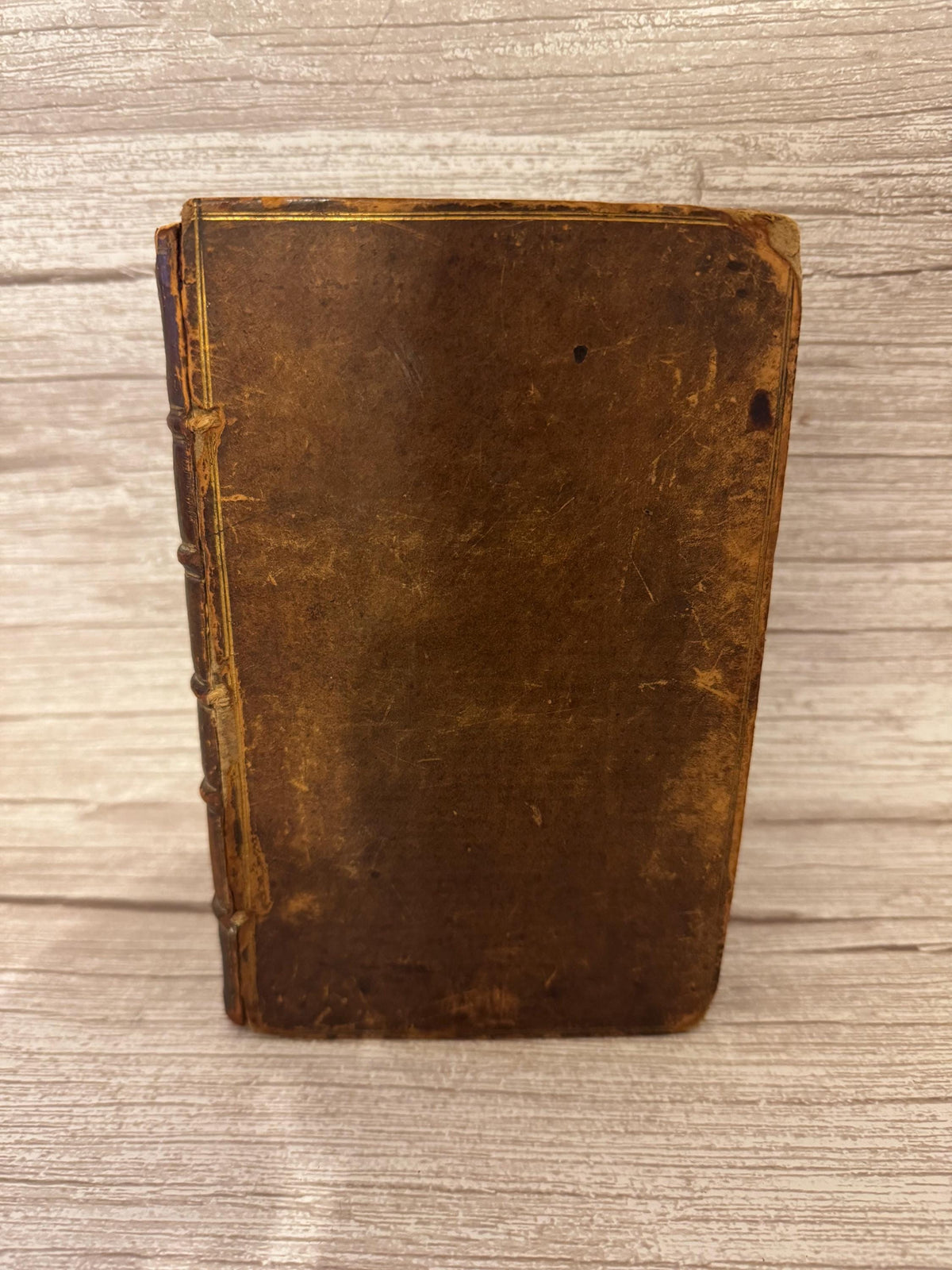 1728 Antique King George II & Queen Caroline Coronation Sermons Leather Book - Ref x756
