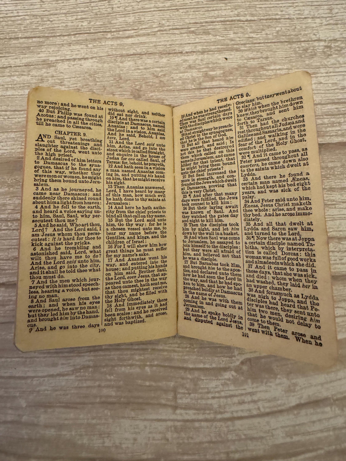 1918 WWI Pocket New Testament Bible Oxford British & Foreign Bible Society - Ref x757