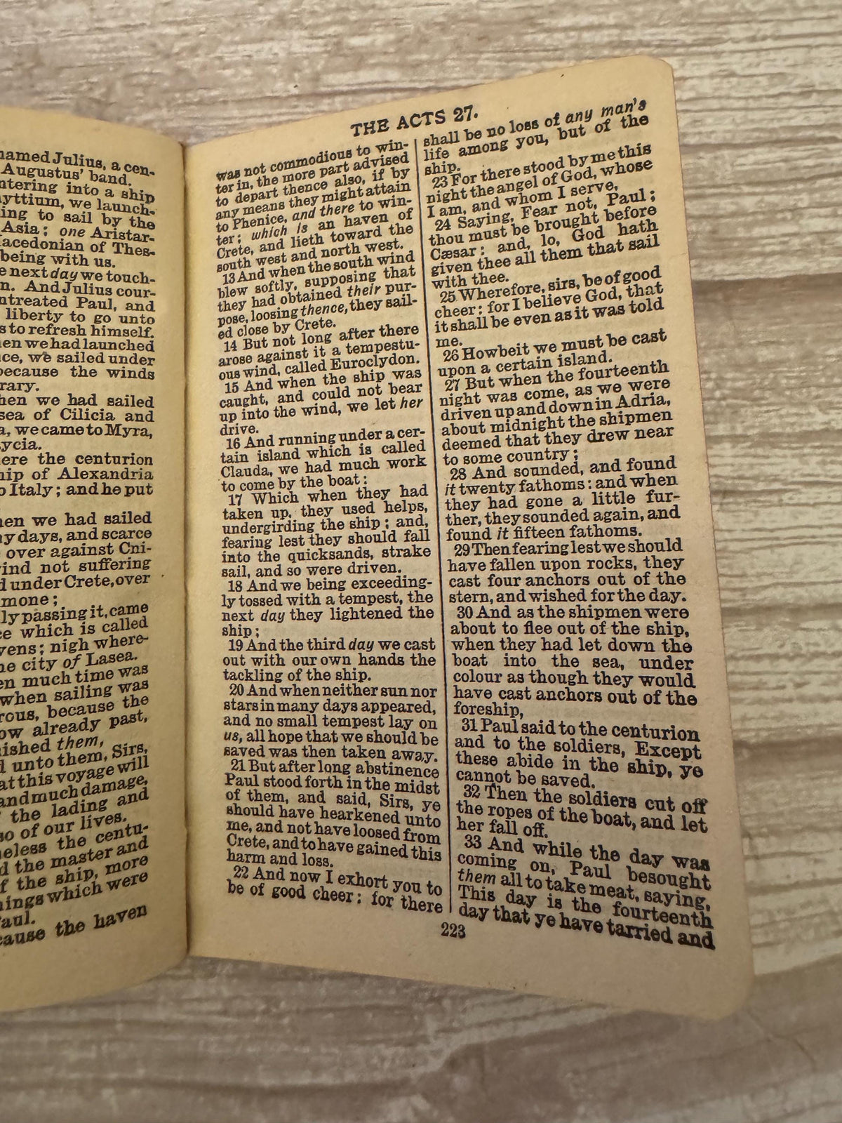 1918 WWI Pocket New Testament Bible Oxford British & Foreign Bible Society - Ref x757