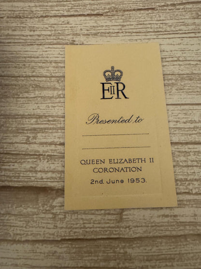 1953 Queen Elizabeth II Coronation Holy Bible KJV – Royal Commemorative Bible with Original Box - Ref x751