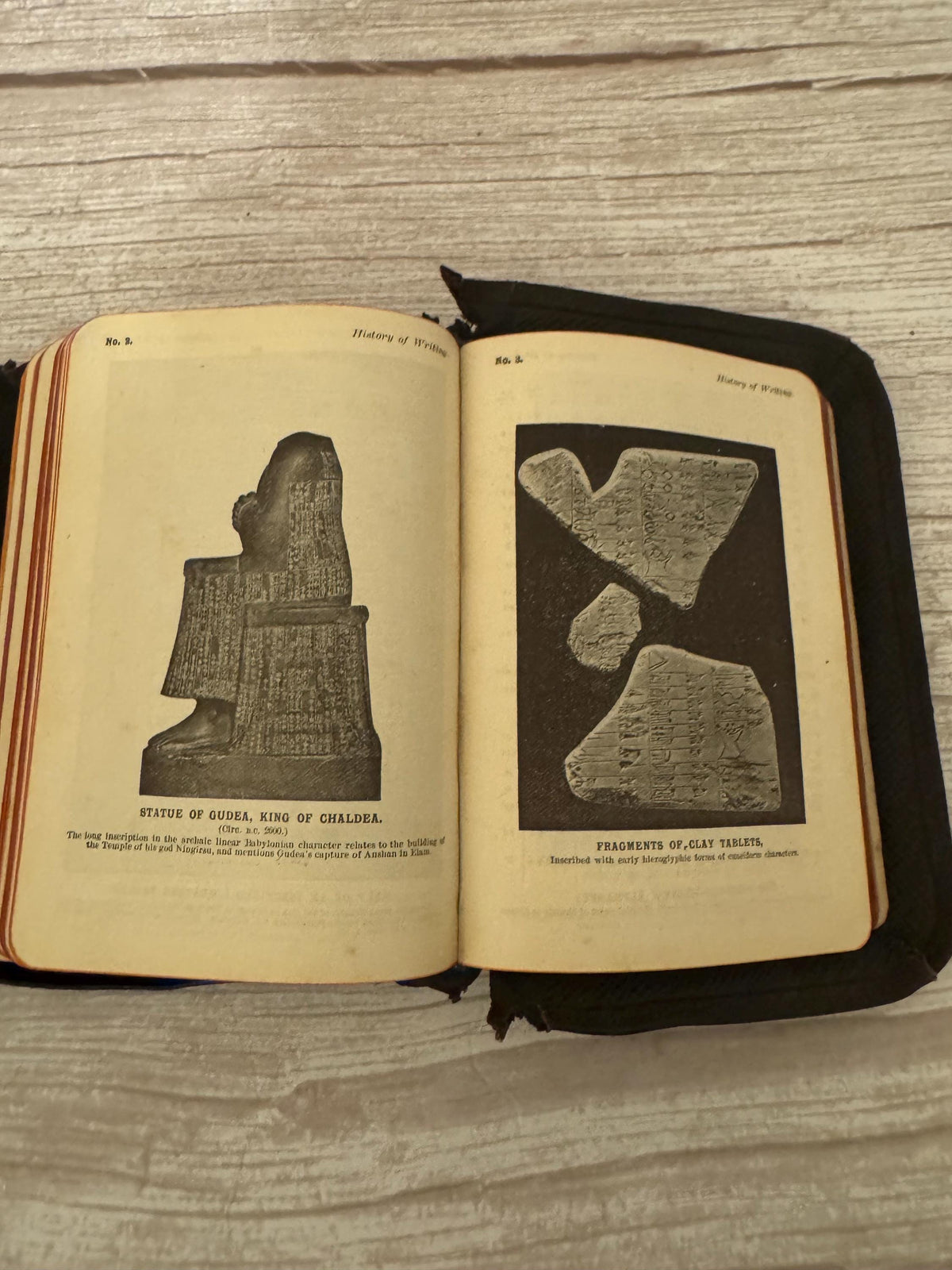 899 Antique Holy Bible KJV – Victorian Yapp Leather Bible – Illustrated Teachers Edition - Ref x750