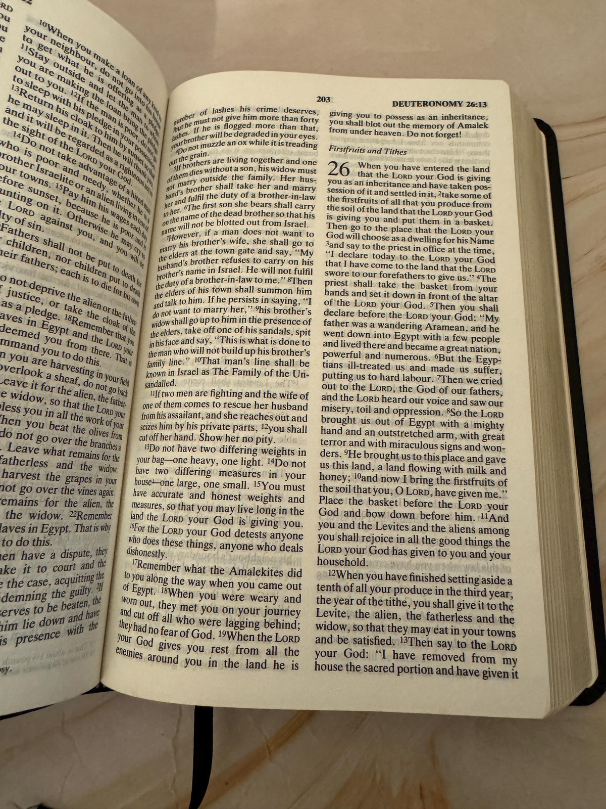 1995 NIV Holy Bible with Bible Guide, Black Leather New International Version Boxed Bible - Ref x637