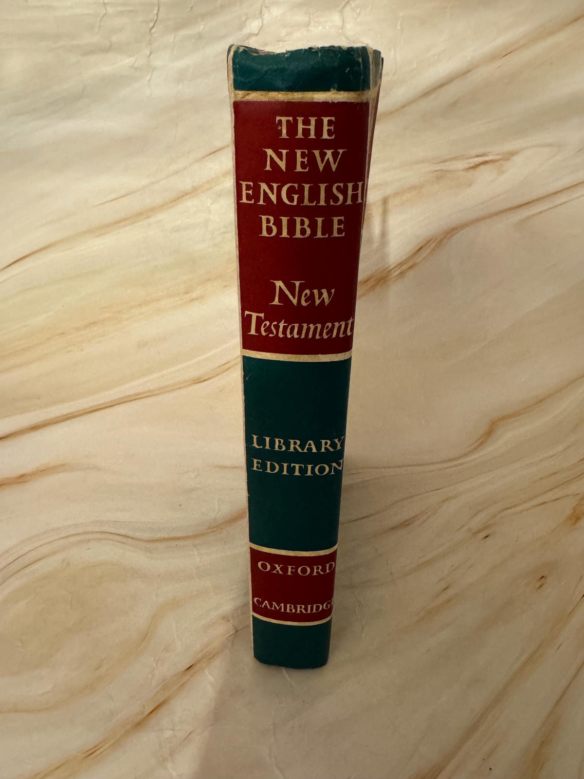 1961 New English Bible New Testament, Vintage NEB Bible Library Edition- Ref x636