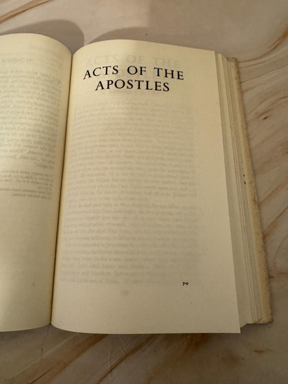 1961 New English Bible New Testament, Vintage NEB Bible Library Edition- Ref x636