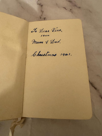 1941 Book of Common Prayer – Church of England Pocket Edition with Case – Vintage Christian Gift - Ref X634