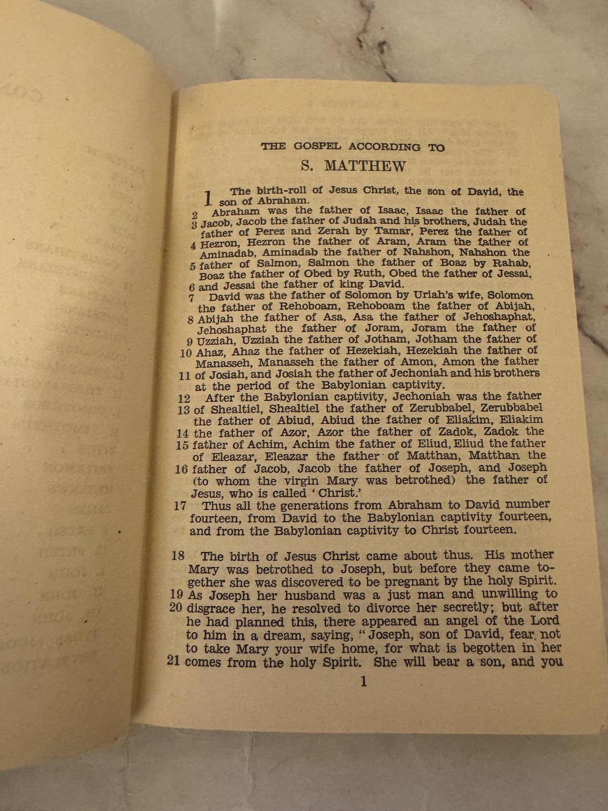 1946 Moffatt New Testament Bible – James Moffatt Translation – Vintage Pocket Bible - Ref X633