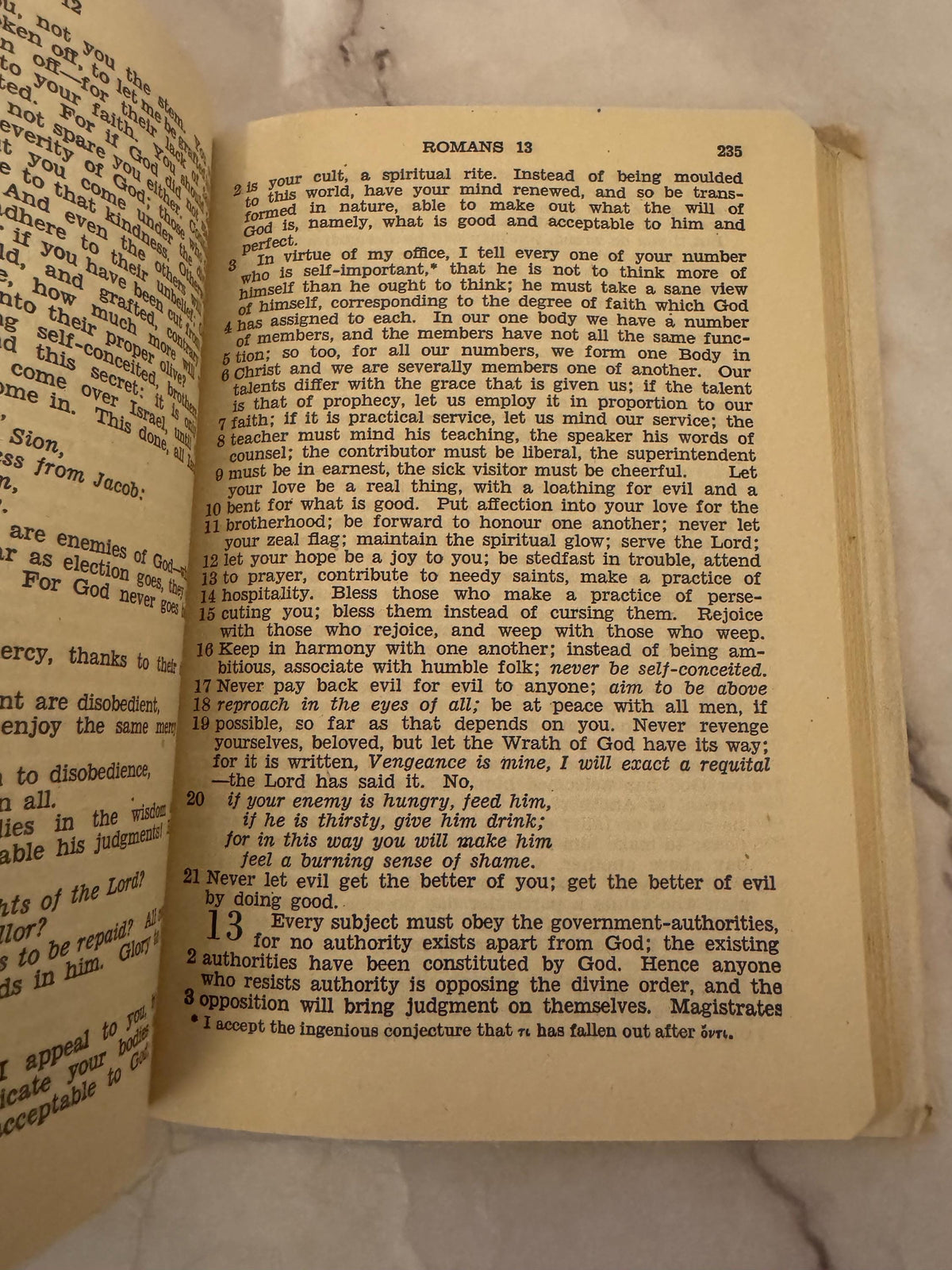 1946 Moffatt New Testament Bible – James Moffatt Translation – Vintage Pocket Bible - Ref X633