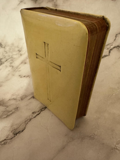 Antique Book of Common Prayer Oxford Mini Pocket Bible 1913 - Ref X617