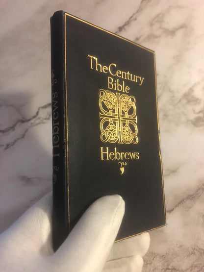 The Century Bible Hebrews book - Ref x468