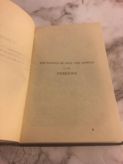 The Century Bible Hebrews book - Ref x468