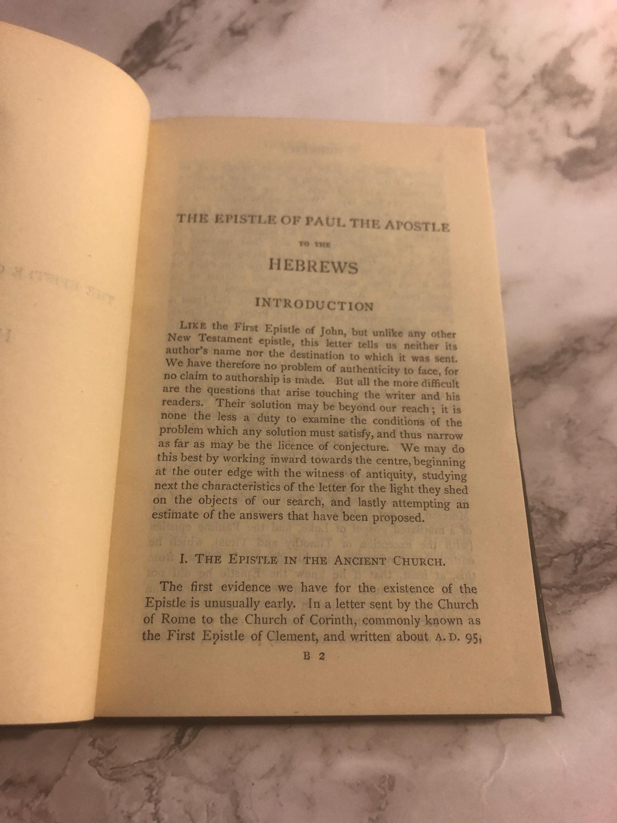 The Century Bible Hebrews book - Ref x468