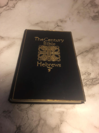 The Century Bible Hebrews book - Ref x468