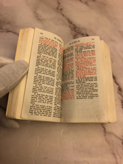 1983 KJV New Testament Pocket Size Bible - Ref x377