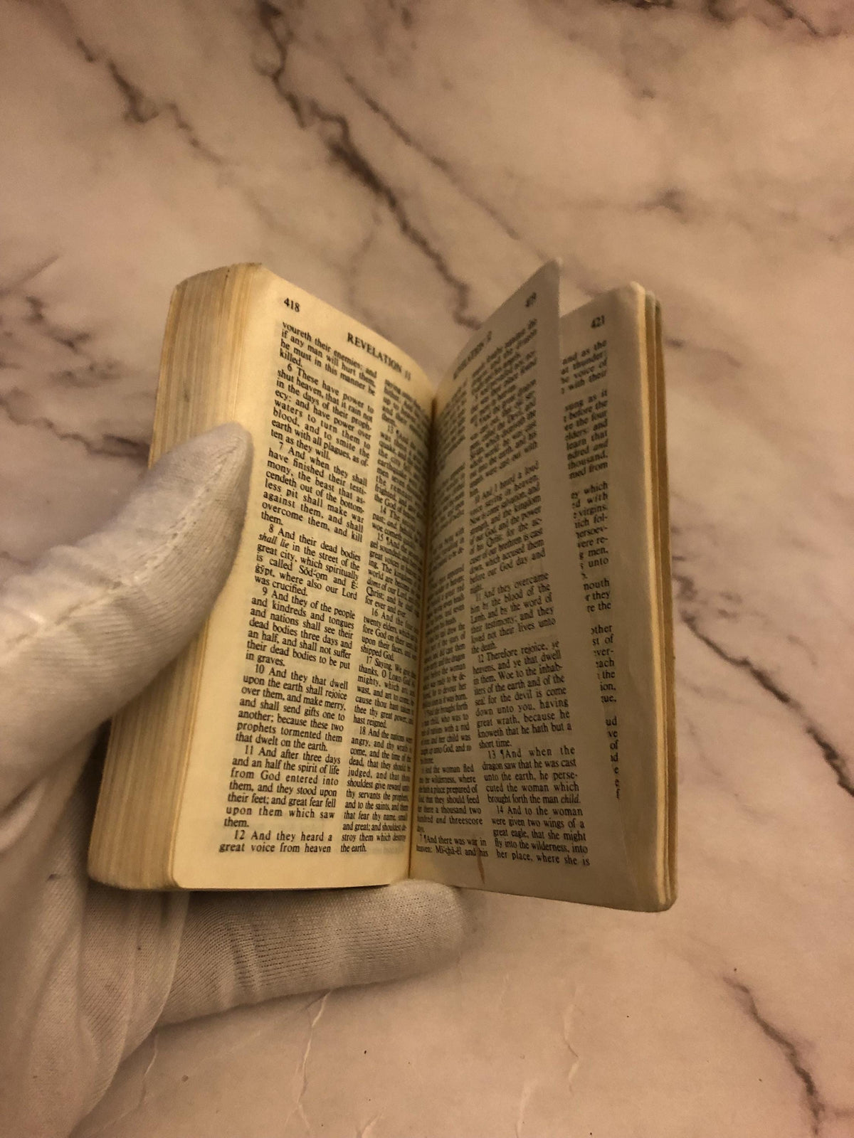 1983 KJV New Testament Pocket Size Bible - Ref x377