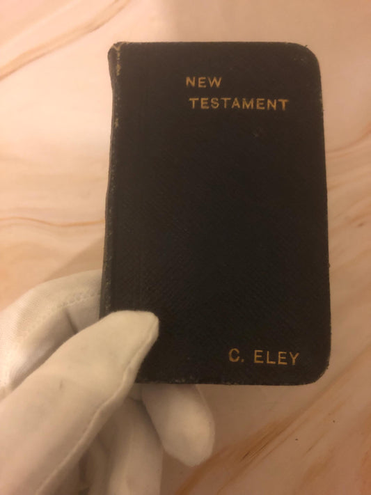 1800s Miniature Pocket Bible Daily Portion Edition - Ref x479