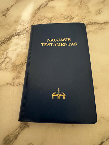 2002 Lithuanian New Testament Naujasis Testamentas Pocket Edition - Ref x606