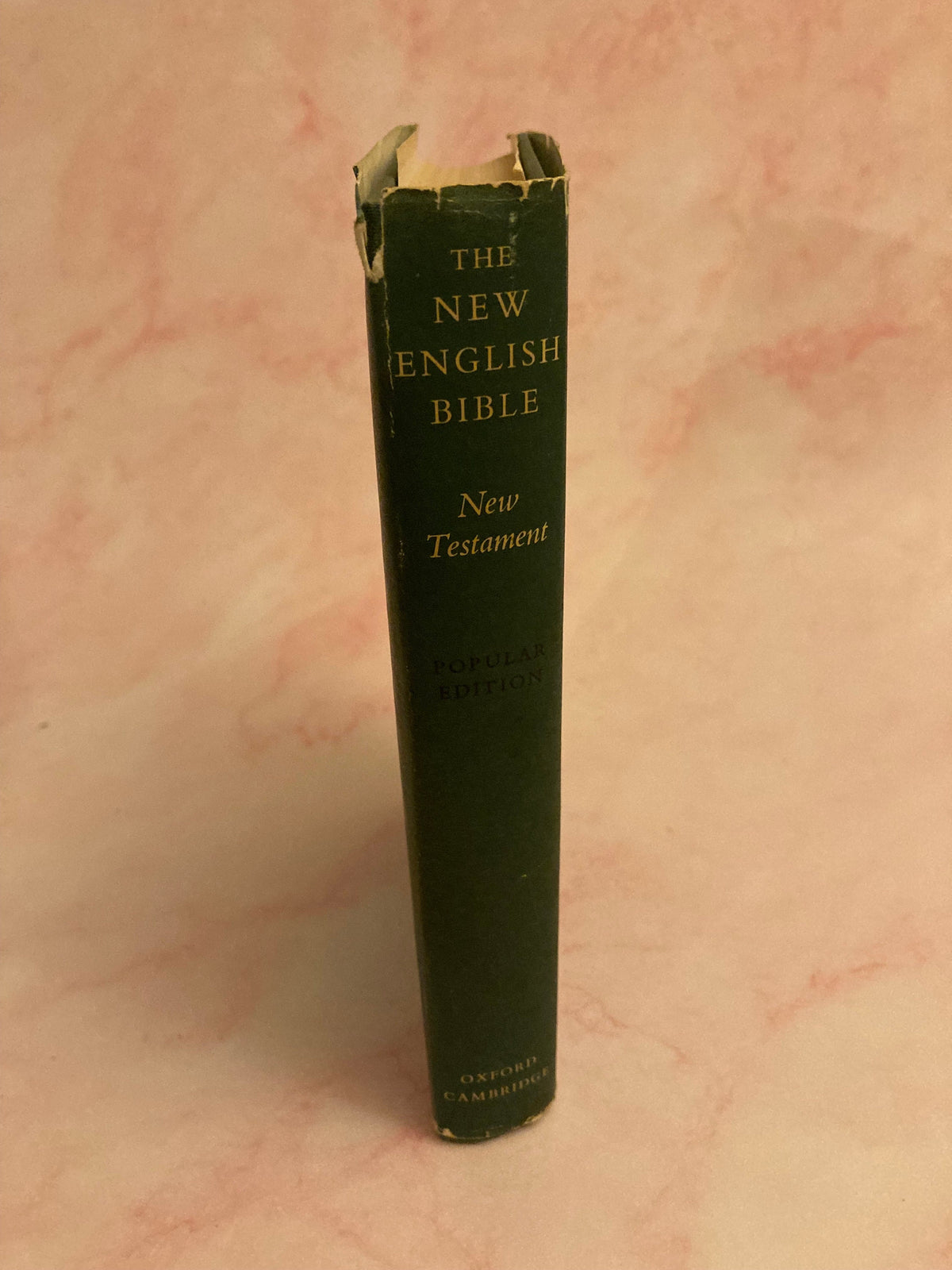 New English Bible New Testament Vintage Christian Bible Cambridge Bible - Ref x196