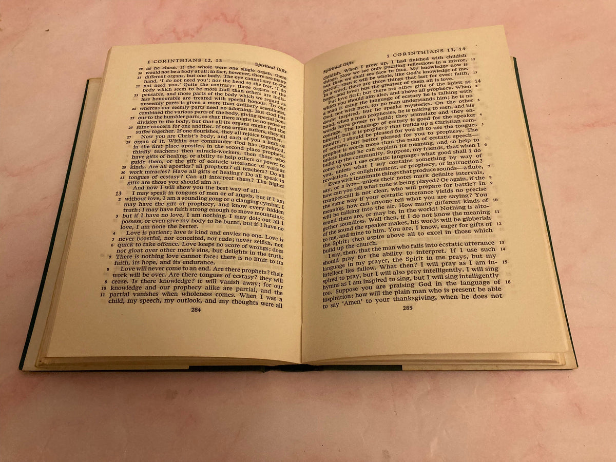 New English Bible New Testament Vintage Christian Bible Cambridge Bible - Ref x196