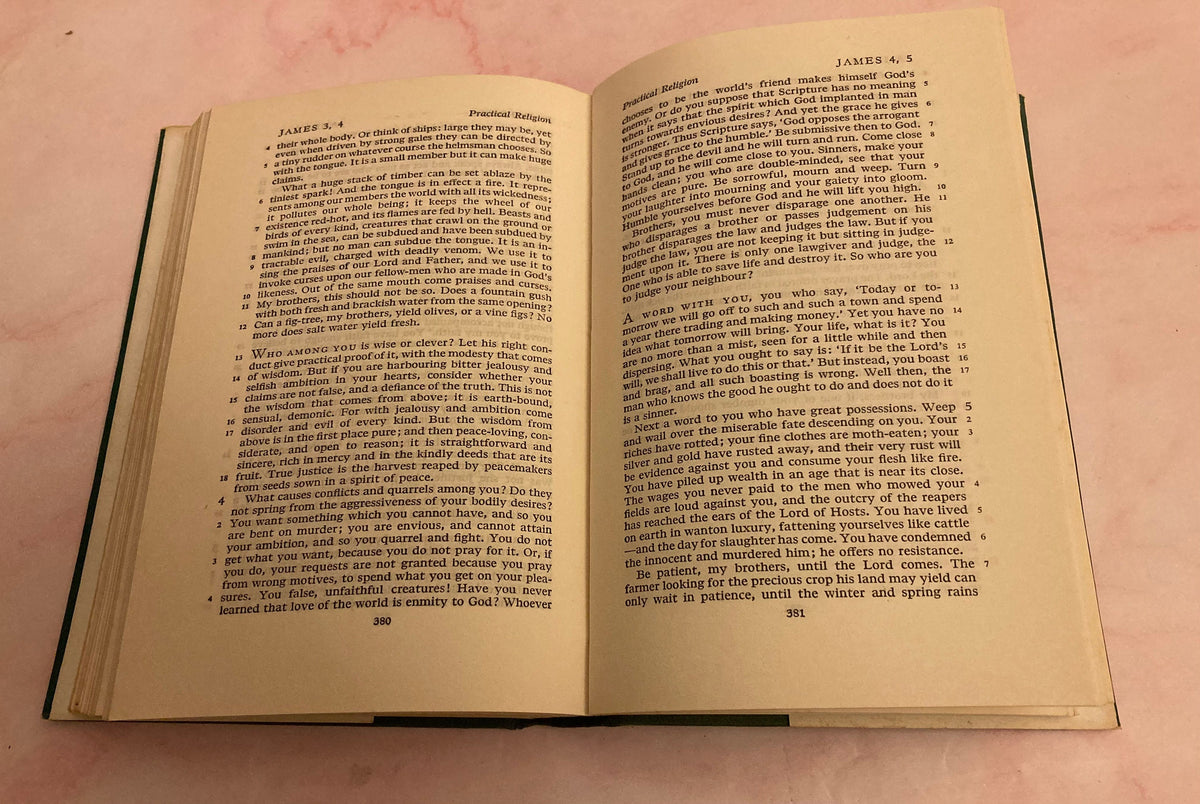 New English Bible New Testament Vintage Christian Bible Cambridge Bible - Ref x196