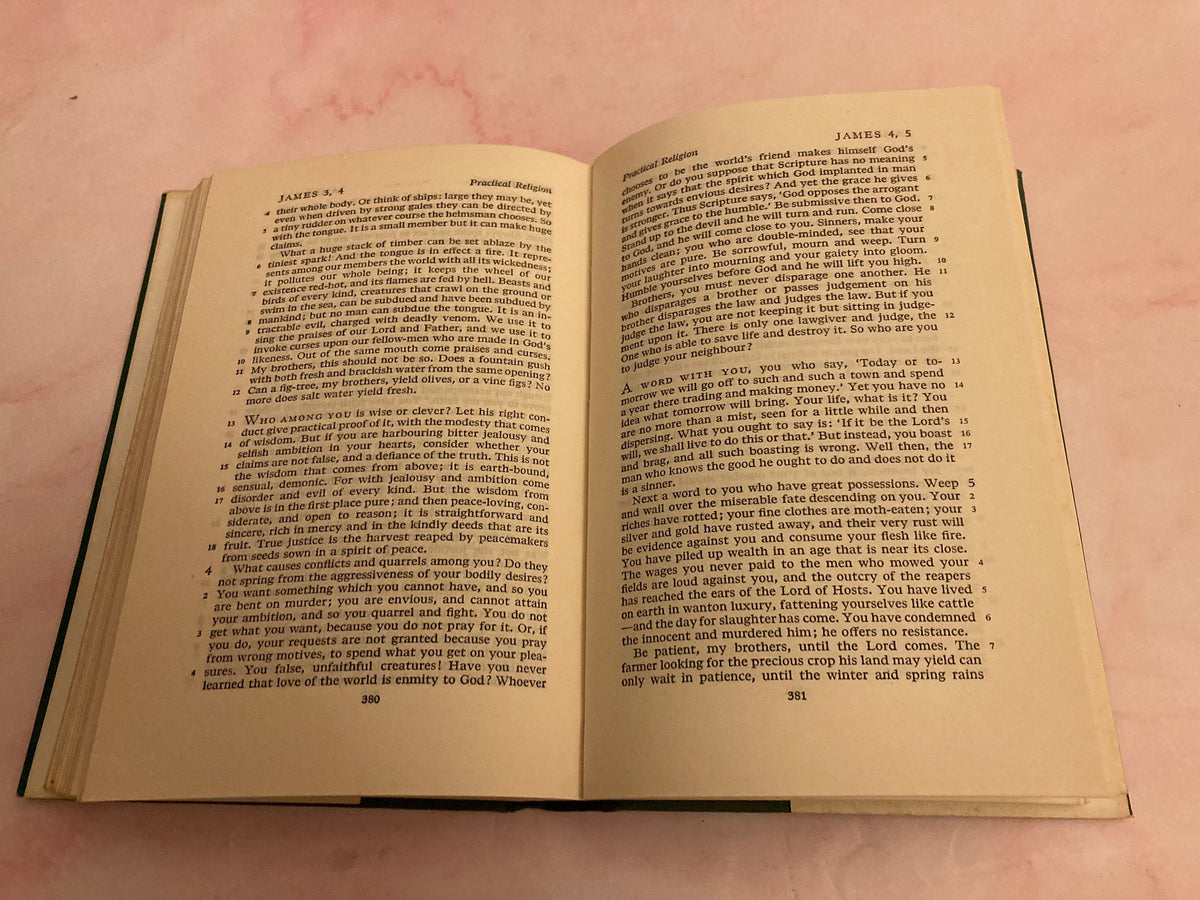 New English Bible New Testament Vintage Christian Bible Cambridge Bible - Ref x196