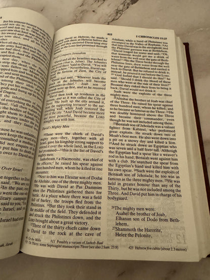 1994 NIV Bible with 1963 Church Wedding Pamphlet Vintage Christian Keepsake Gift - Ref x582